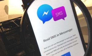 SMS küldés Facebook Messenger