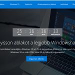 Windows 10 frissítés marketing