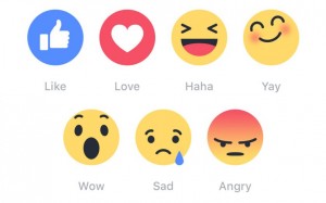 Facebook like üzenet emoji
